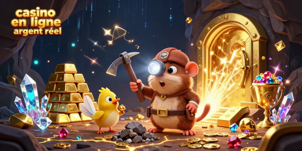 Explorez le monde du casino en ligne argent réel avec des trésors et des joyaux scintillants.