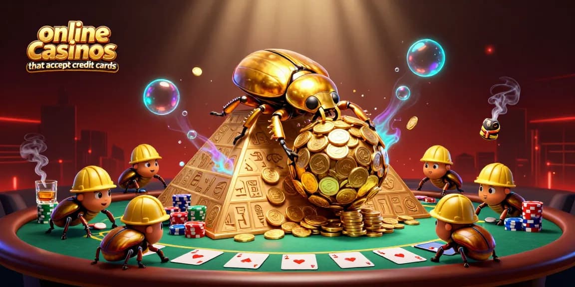 Experience the thrill at online casinos that accept credit cards with vibrant gaming action.