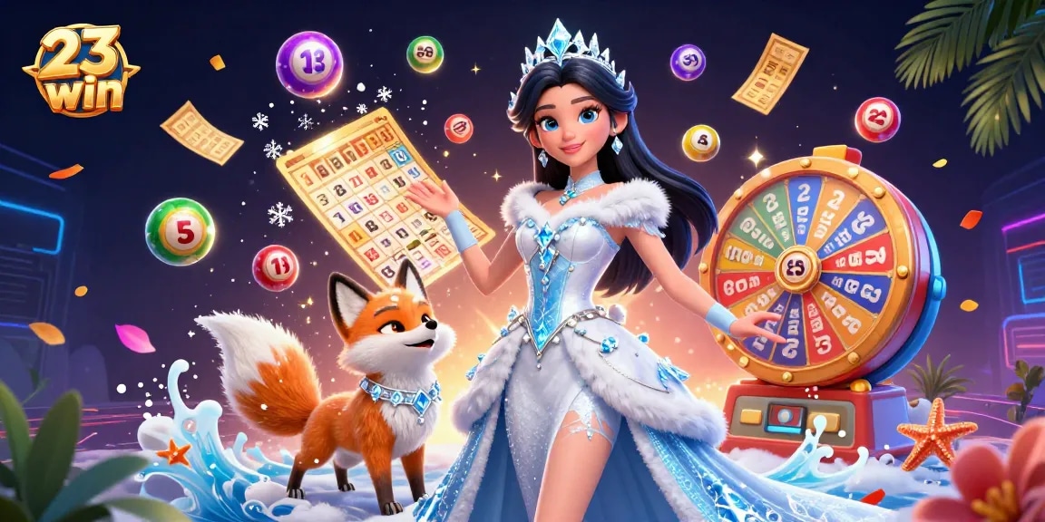 Experience thrilling wins at 23win with vibrant lottery elements and interactive casino games.