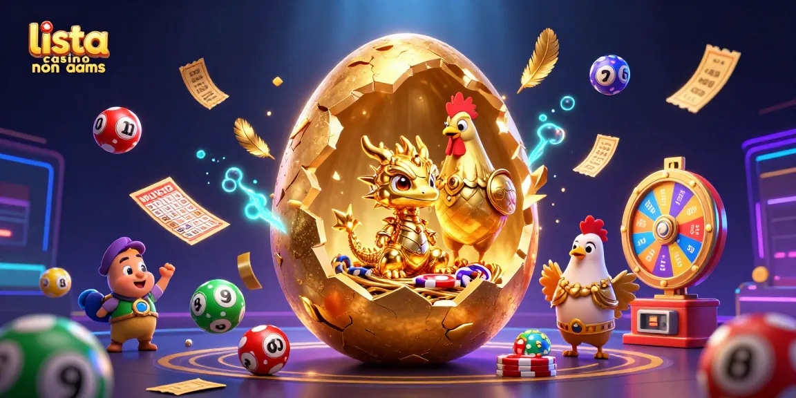Scopri la lista casino non aams con un drago d'oro e elementi di gioco avvincenti.