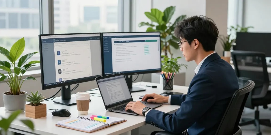 Maximize your job hunt efficiency with tips on how to find a job quickly in a modern workspace.