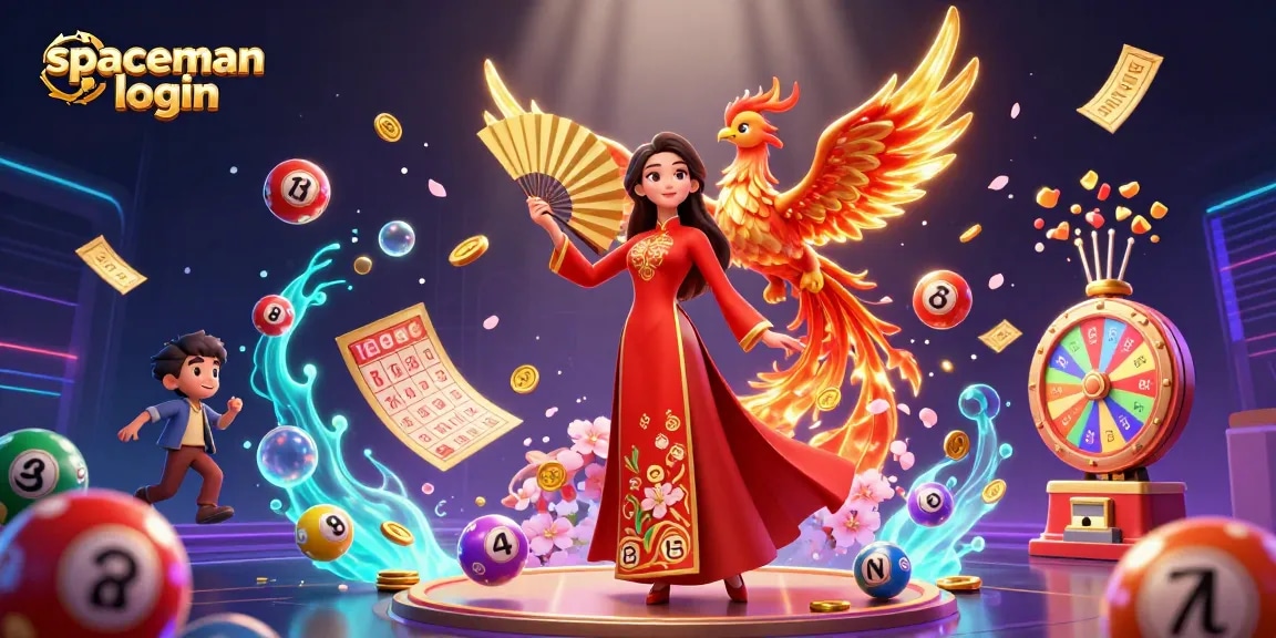 Engage with the Spaceman login experience amidst vibrant casino game elements and stunning visuals.