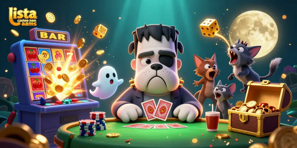 Gioca e vinci nei migliori casinò non AAMS, con il bulldog mostruoso, il topo fantasma e il gattino lupo.