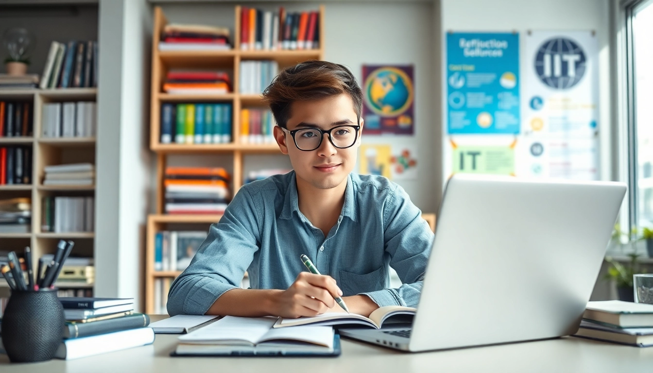 Focus on ways to pass IT certification exams with a dedicated student in a bright study space.