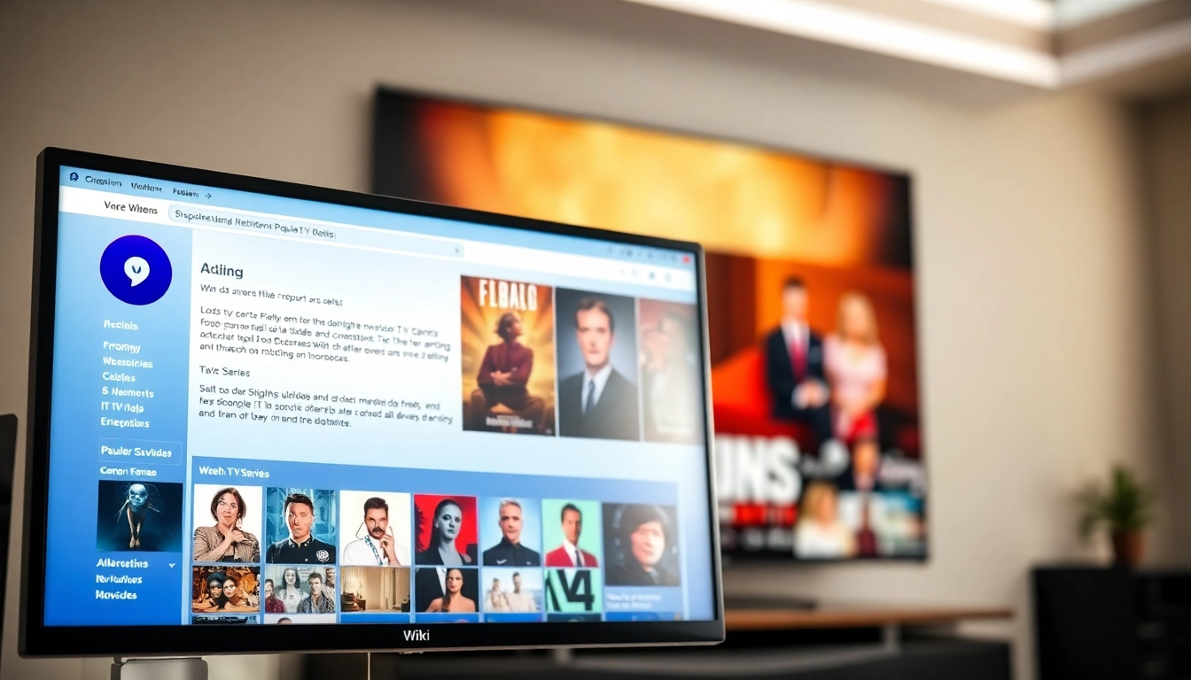 TV Wiki의 주요 정보와 테마를 소개하는 화면으로, fadaeyat.com 관련 콘텐츠를 강조합니다.