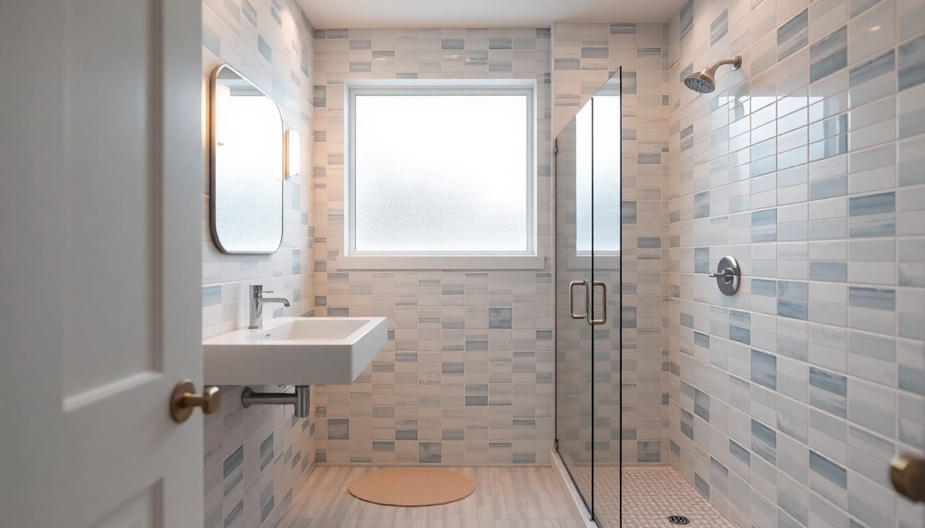 Transforming a small bathroom remodel with modern designs and natural light for a stylish appearance.