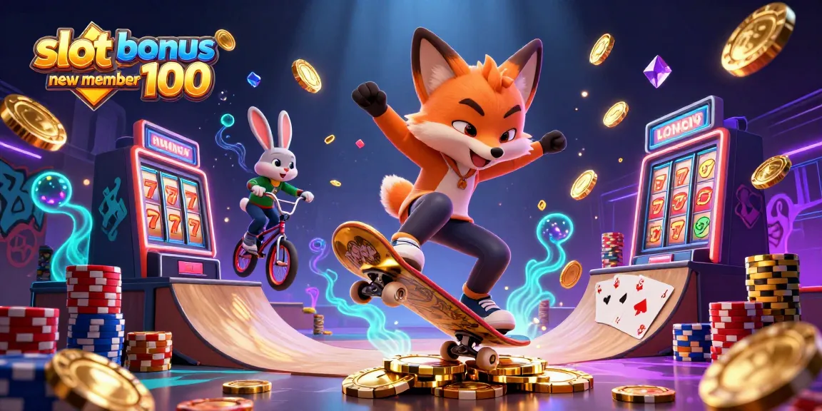 Experience the thrill of winning with slot bonus new member 100 at vibrant online casinos.