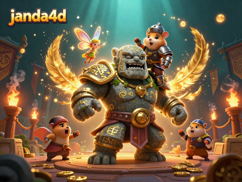 Menangkan pengalaman bermain di janda4d dengan golem penjaga dan pernikahan magis di arena kasino.