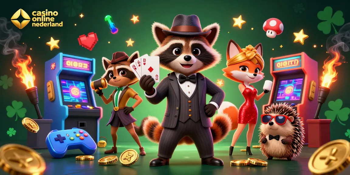 Experience the excitement of casino online nederland with a dynamic gaming scene featuring charming characters.