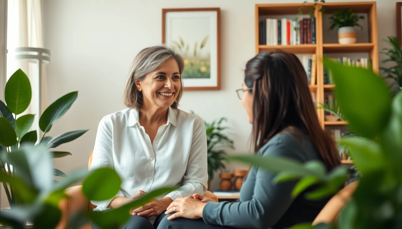 Understanding depression symptoms in a therapy session with a compassionate therapist.
