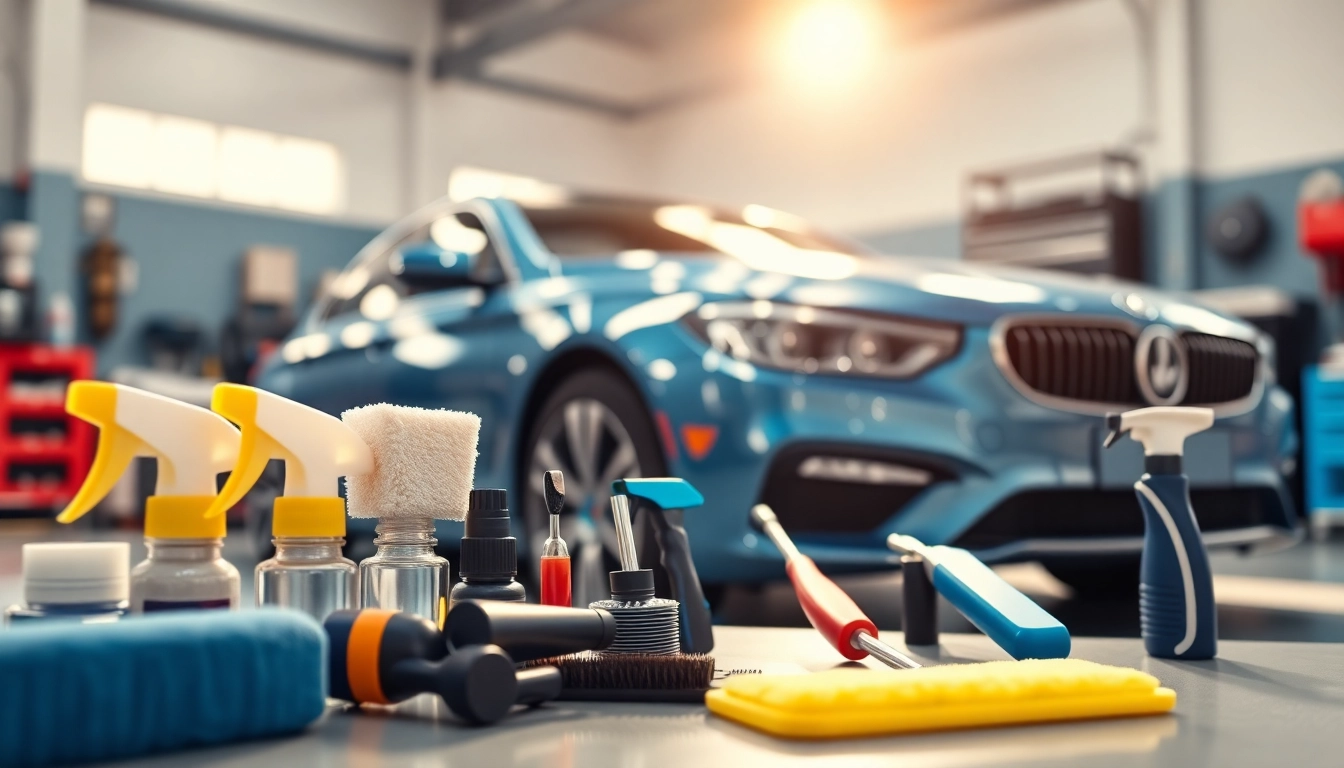 Experience the best car detailing Chattanooga TN with expert service in a modern garage.