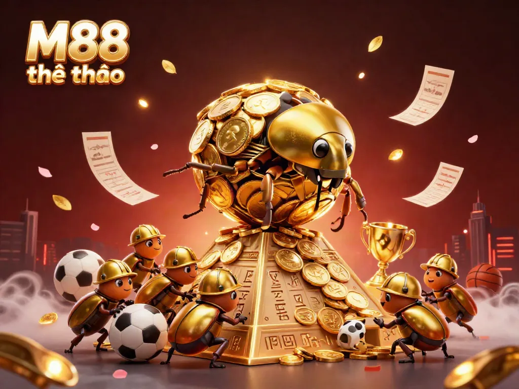 Trải nghiệm cá cược thể thao độc đáo tại M88 thể thao với hình ảnh hoạt hình 3D sống động.