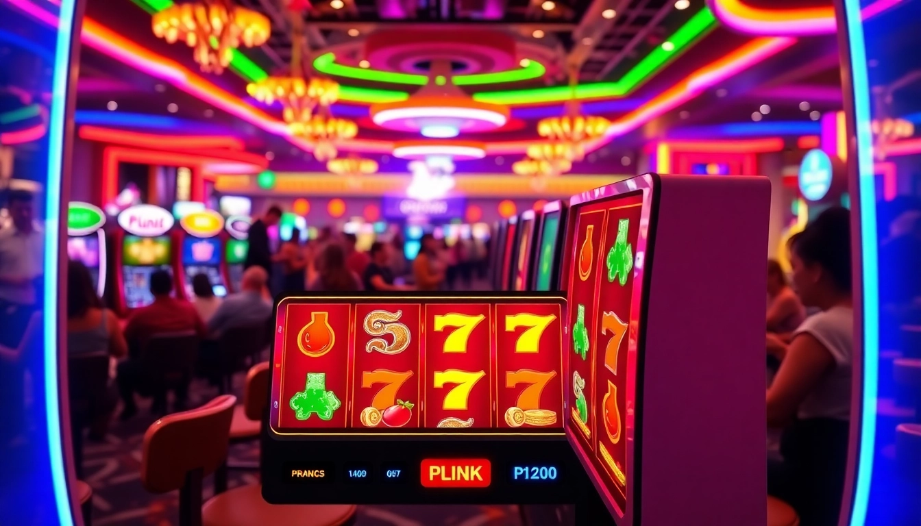 Jelajahi keseruan bermain plink slot dengan antarmuka permainan yang cerah dan menarik.
