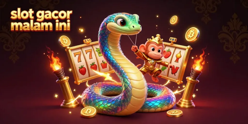 Memainkan slot gacor malam ini dengan simbol keberuntungan yang mempesona dan cahaya ajaib.