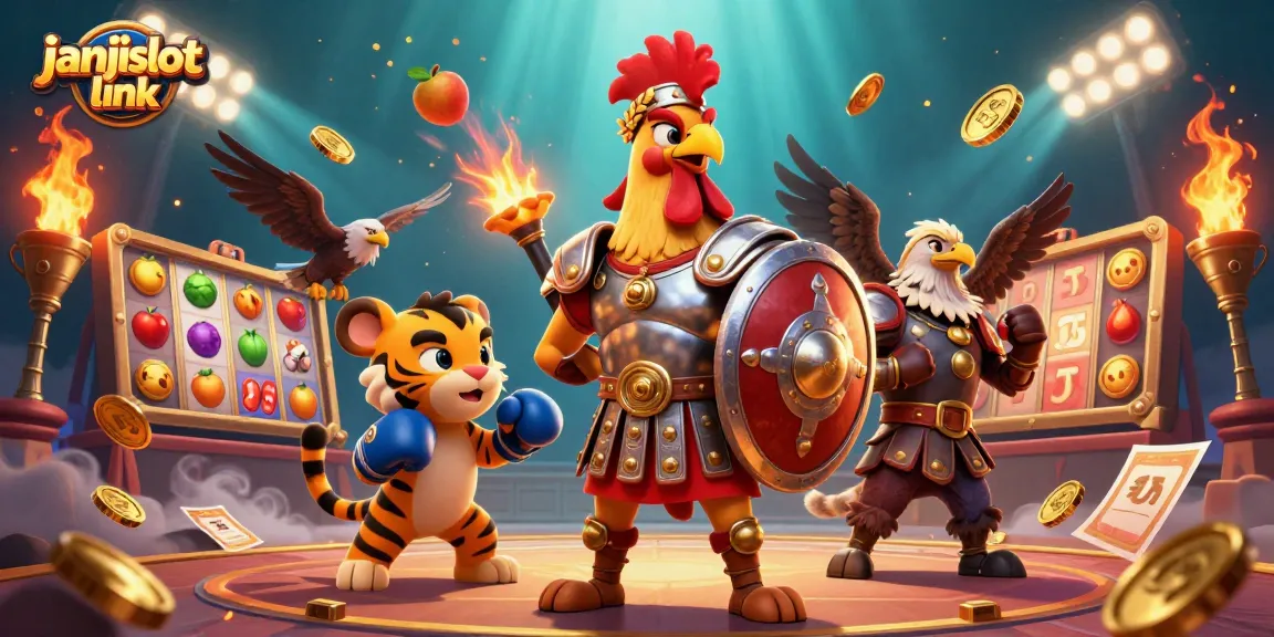 Engage with the thrilling janjislot link and experience a vibrant slot game arena