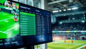 Highlight the best sportsbooks Mexico with a vibrant digital betting interface and lively sports scene.