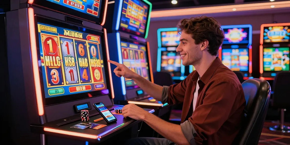 Exciting player experience at credit card casinos showcasing https://mvc.org.uk with vibrant slot machines and gaming ambiance.