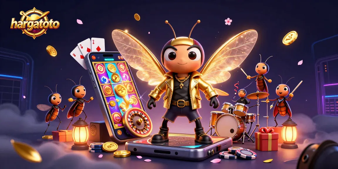 Spin to win at hargatoto with vibrant 3D casino characters and dynamic gaming elements.