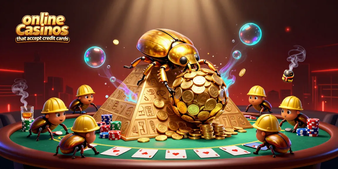 Experience the thrill at online casinos that accept credit cards with vibrant gaming action.